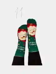 Носки женские носки новогодние женский, носочки на новый год, женские носки
