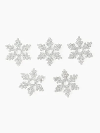 Снежинки из фоамирана 3см