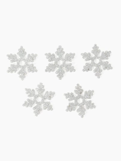 Снежинки из фоамирана 3см