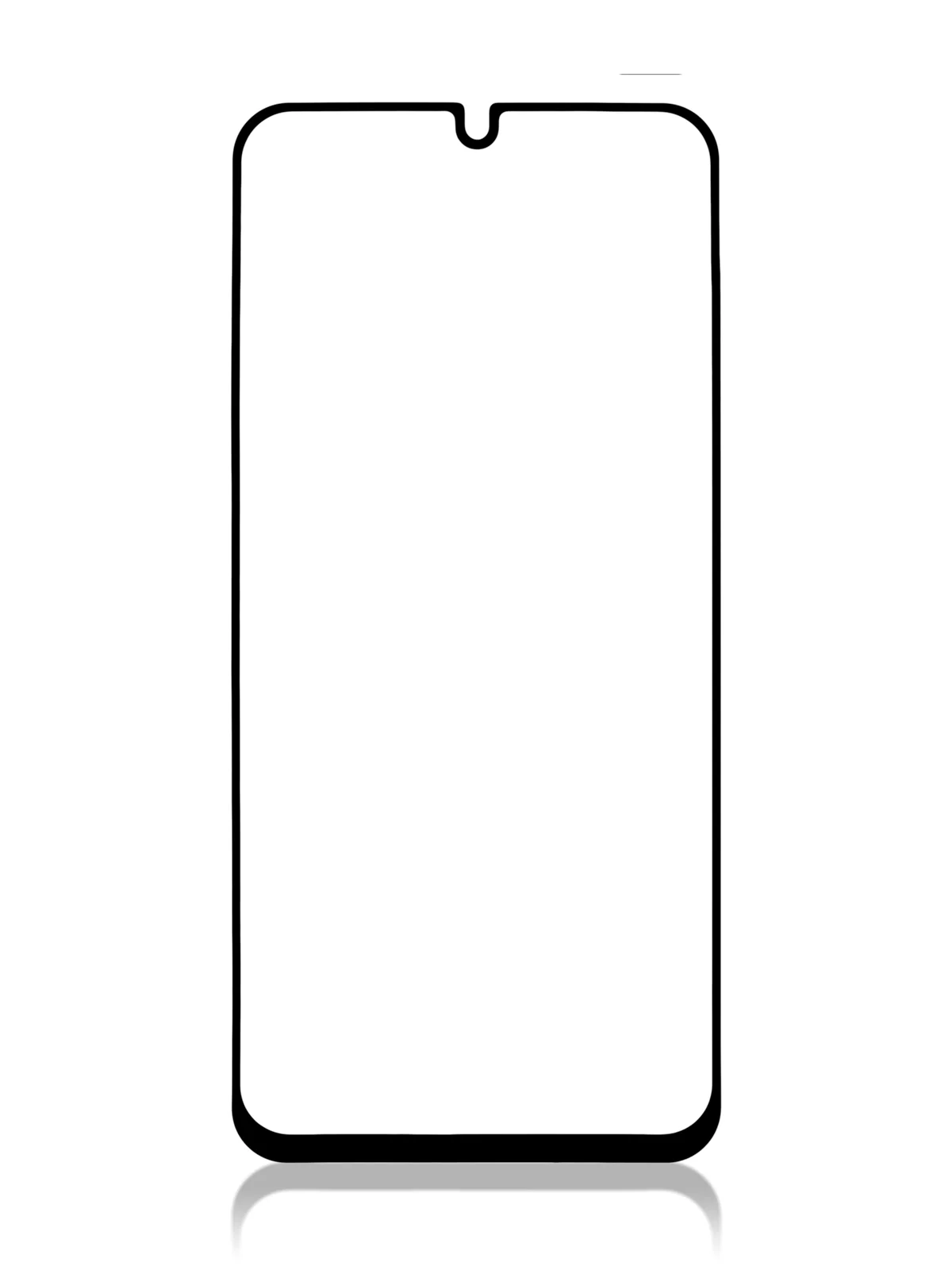 Прозрачный стекло для Samsung Galaxy A16 защитное ROSCO прозрачное с олеофобным покрытием, рамкой