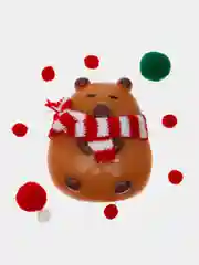 Светло-коричневый игрушка-антистресс, сквиш Кошачья лапка / Сквиш Капибара / Новогодняя Лапка жмялка
