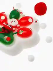 Тёмно-зелёный игрушка-антистресс, сквиш Кошачья лапка / Сквиш Капибара / Новогодняя Лапка жмялка