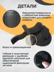 Наколенники универсальные, 18 х 17 см, мягкие, для сада, спорта, строительства