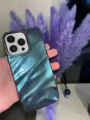 Белый чехол для айфон (iPhone) 11, 12, 13, 14, 15 Pro Max, силиконовый 3D, шелковый на айфон