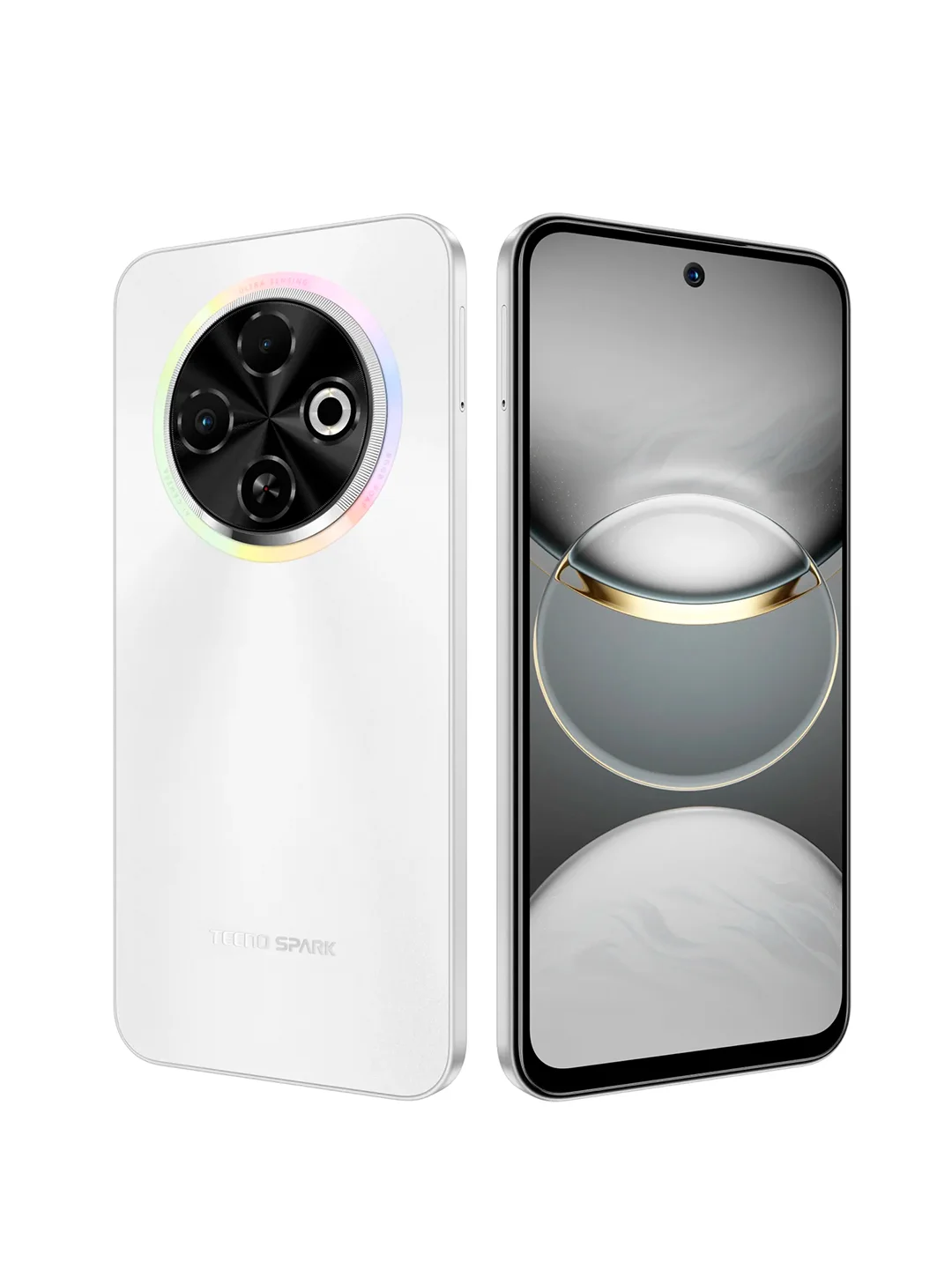 Белый смартфон TECNO SPARK 30C, 4/128 Гб