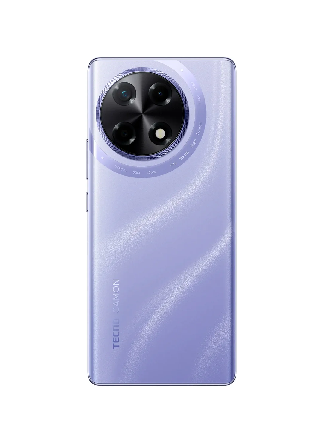Фиолетовый смартфон TECNO CAMON 30S CLA5 128+8