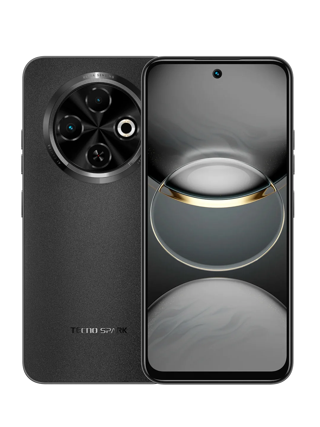 Черный смартфон TECNO SPARK 30C, 8/256 Гб