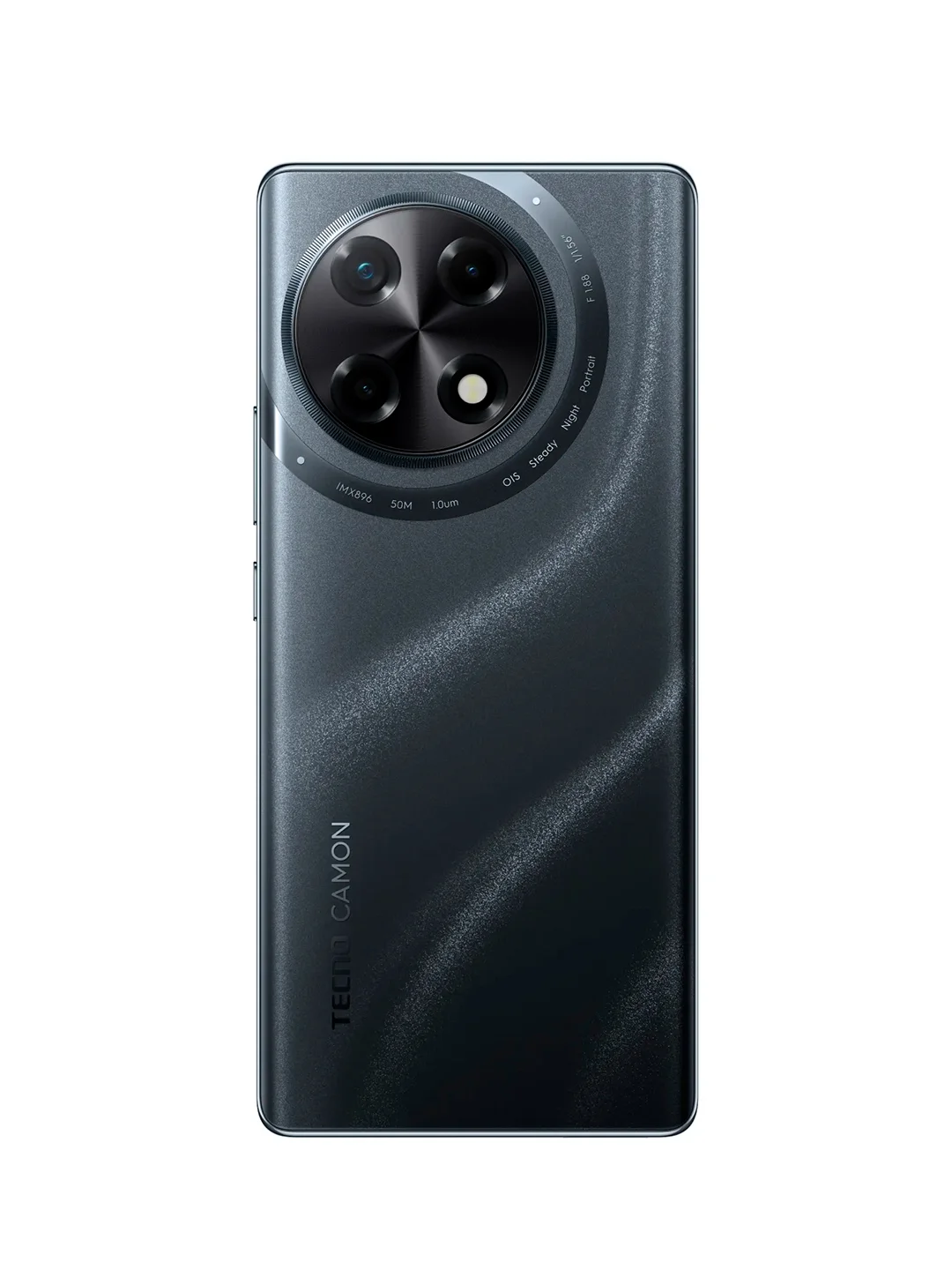 Черный смартфон TECNO CAMON 30S, 6/128 Гб