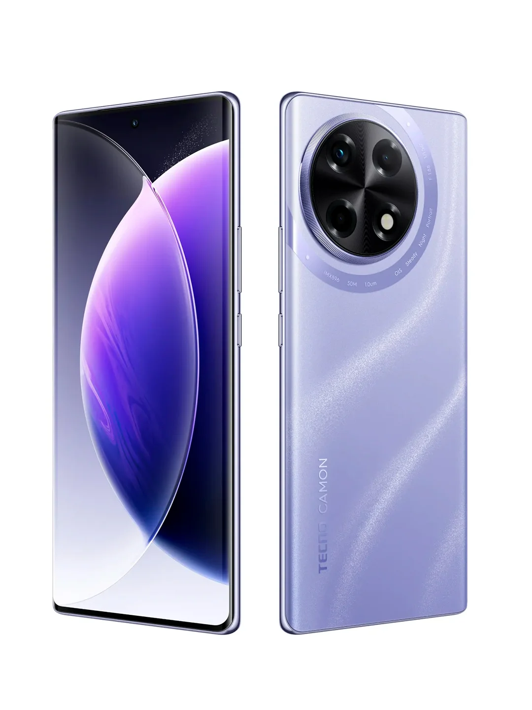 Золотой смартфон TECNO CAMON 30S, 6/128 Гб