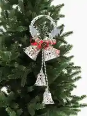 Серебряный украшение новогоднее, Колокольчик на елку