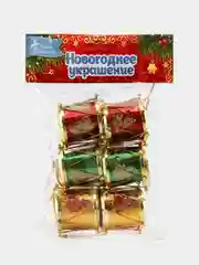 Разноцветный набор елочных украшений, новогодние украшения, игрушки на елку