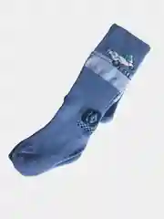 Синий меланж колготки махровые детские, термоколготки для детей
