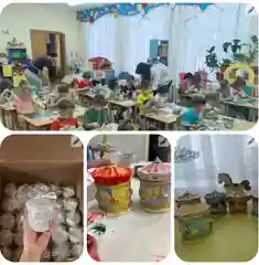 Гипсовая шкатулка для хранения украшений "Карусель" и росписи, подсвечник, подарок