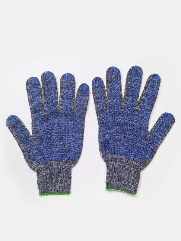 Перчатки хб, серые, 4х нитка, 7,5 класс (1 пара, 5 пар, 10 пар)