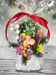 Букет новогодний ручной работы
