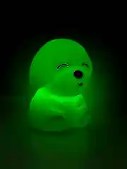 Ночник силиконовый  "Собачка", USB, аккумулятор 1200 мАч, 3000К, RGB, 7 цветов