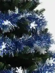 Лазурный мишура новогодняя 2,5 м, диаметр 10 см