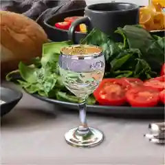 Рюмки для водки, подарочный набор 6 шт.,60 мл, фиолетовый PROMSIZ коллекция Весенний букет