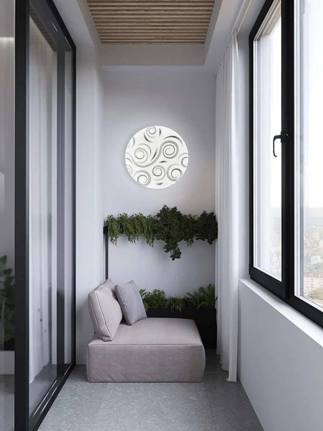 Светильник LED TANGO "Дежавю", 24 Вт, НБП-Р-2, 6000К, 320 х 55