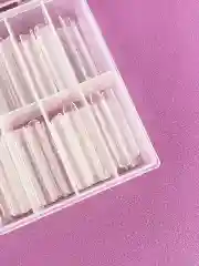 Белый верхние формы и вкладыши для френча
