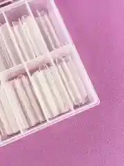 Белый верхние формы для наращивания ногтей