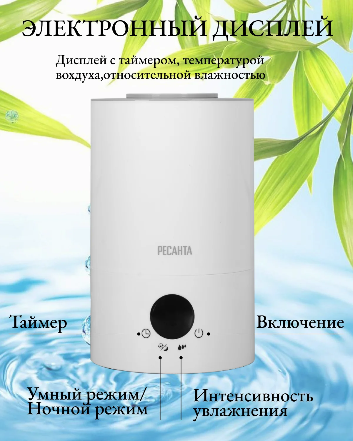 Увлажнитель воздуха УВ-4 Ресанта
