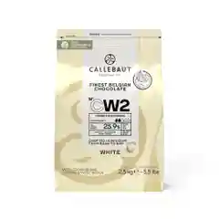 Бельгийский белый шоколад Callebaut CW2, 2,5 кг