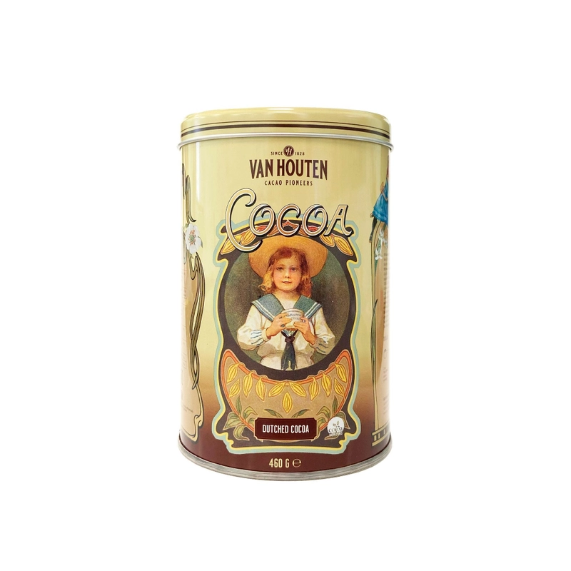 Какао порошок Van Houten VH Cacao tin large в жестяной банке, 0,46 кг