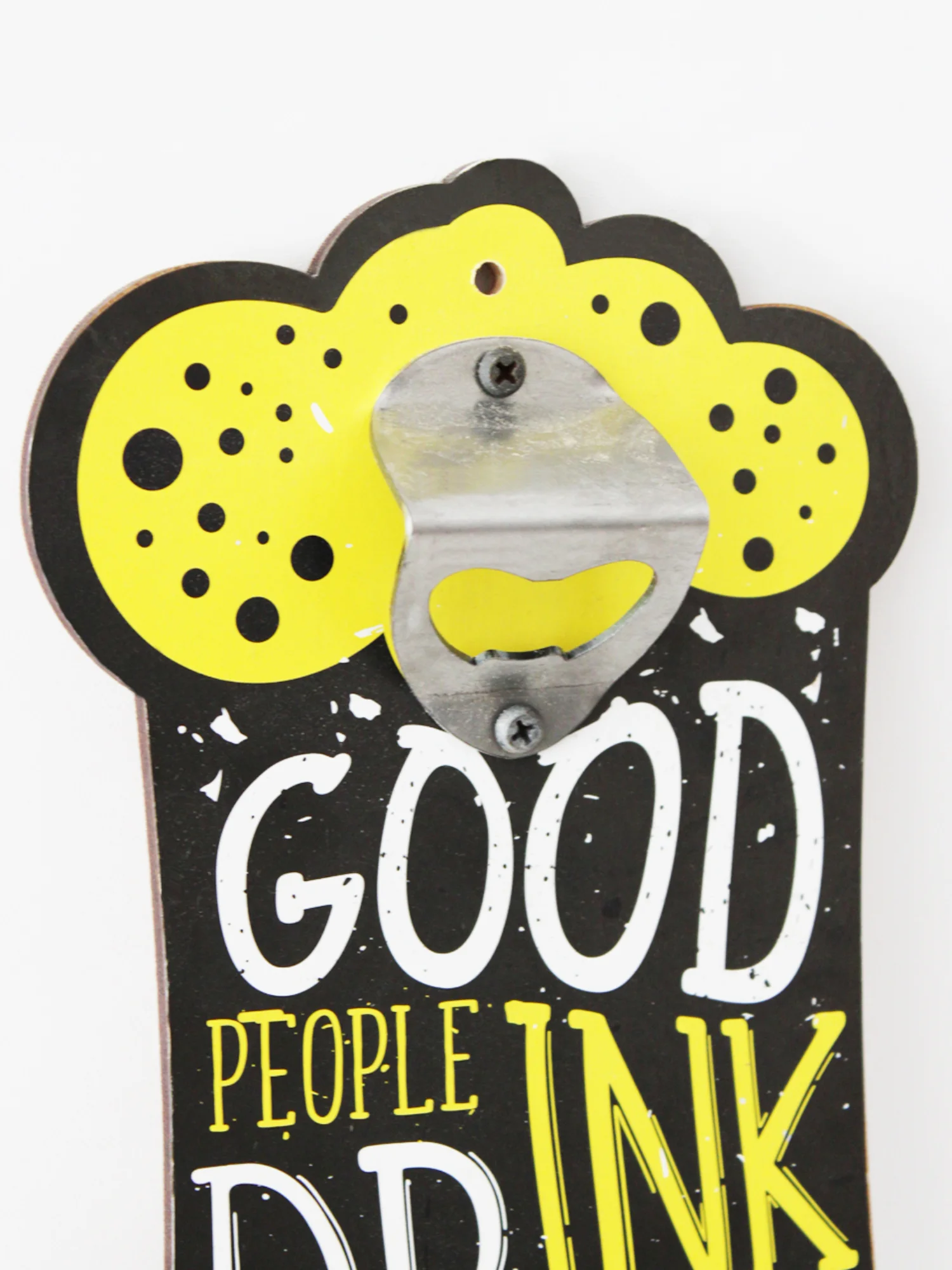 Пивная открывашка "Good people drink good beer", 14 х 24 см