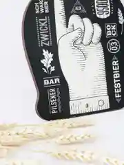Пивная открывашка "Sсhwarz beer", 13,5 х 24 см