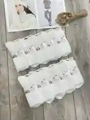 Носки женские, норка шерсть, белые, 37-41, 1 пара