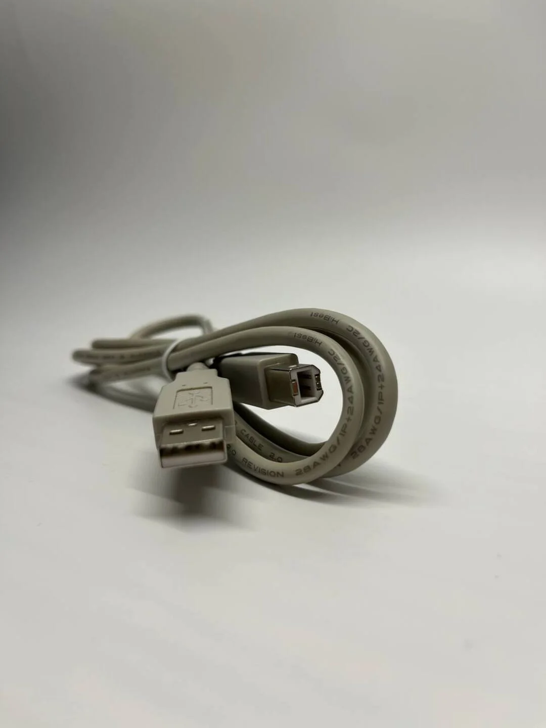 Кабель для принтера, сканера, МФУ, USB 2.0, USB-A - USB-B