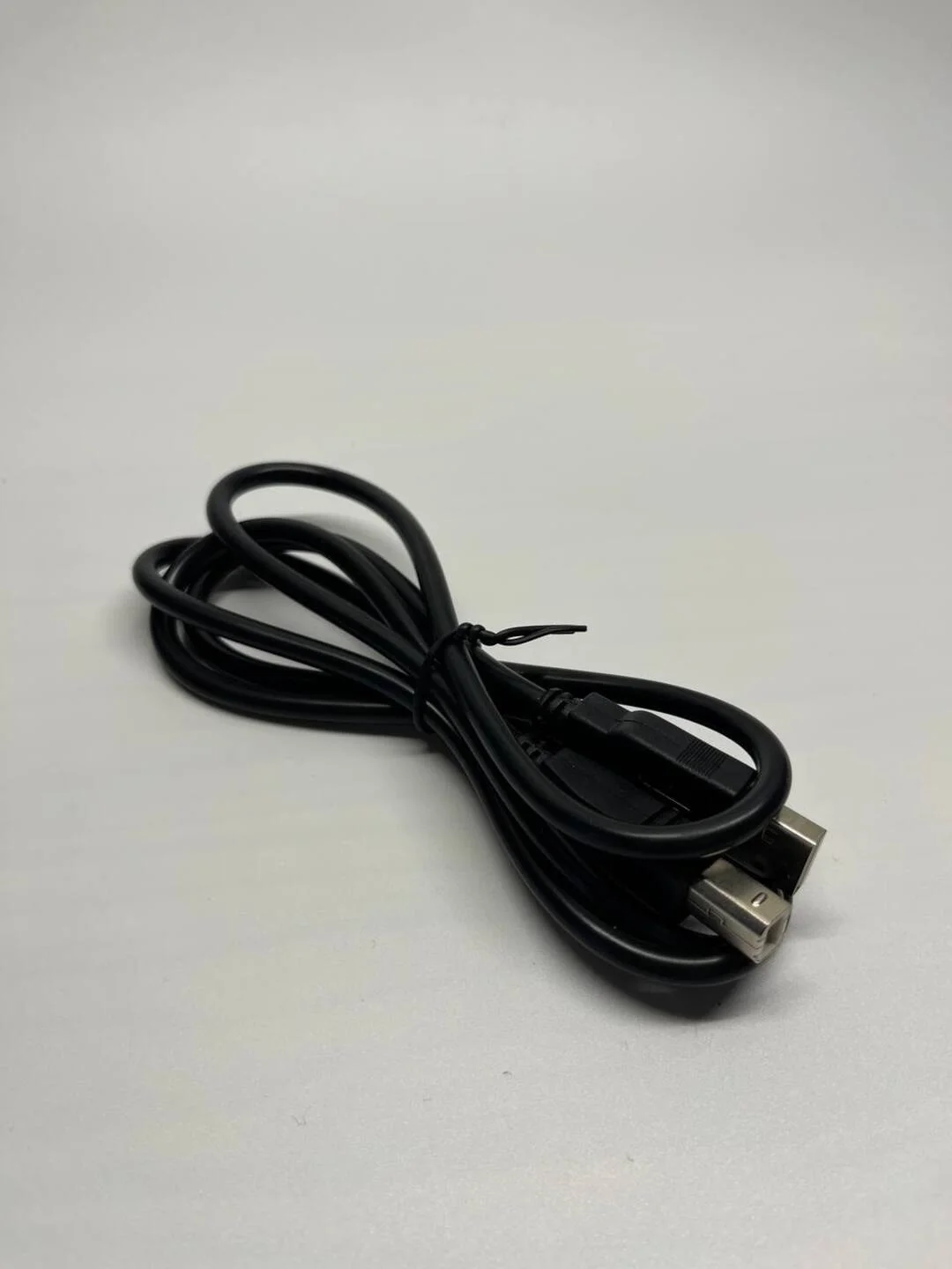 Черный кабель для принтера, сканера, МФУ, USB 2.0, USB-A - USB-B