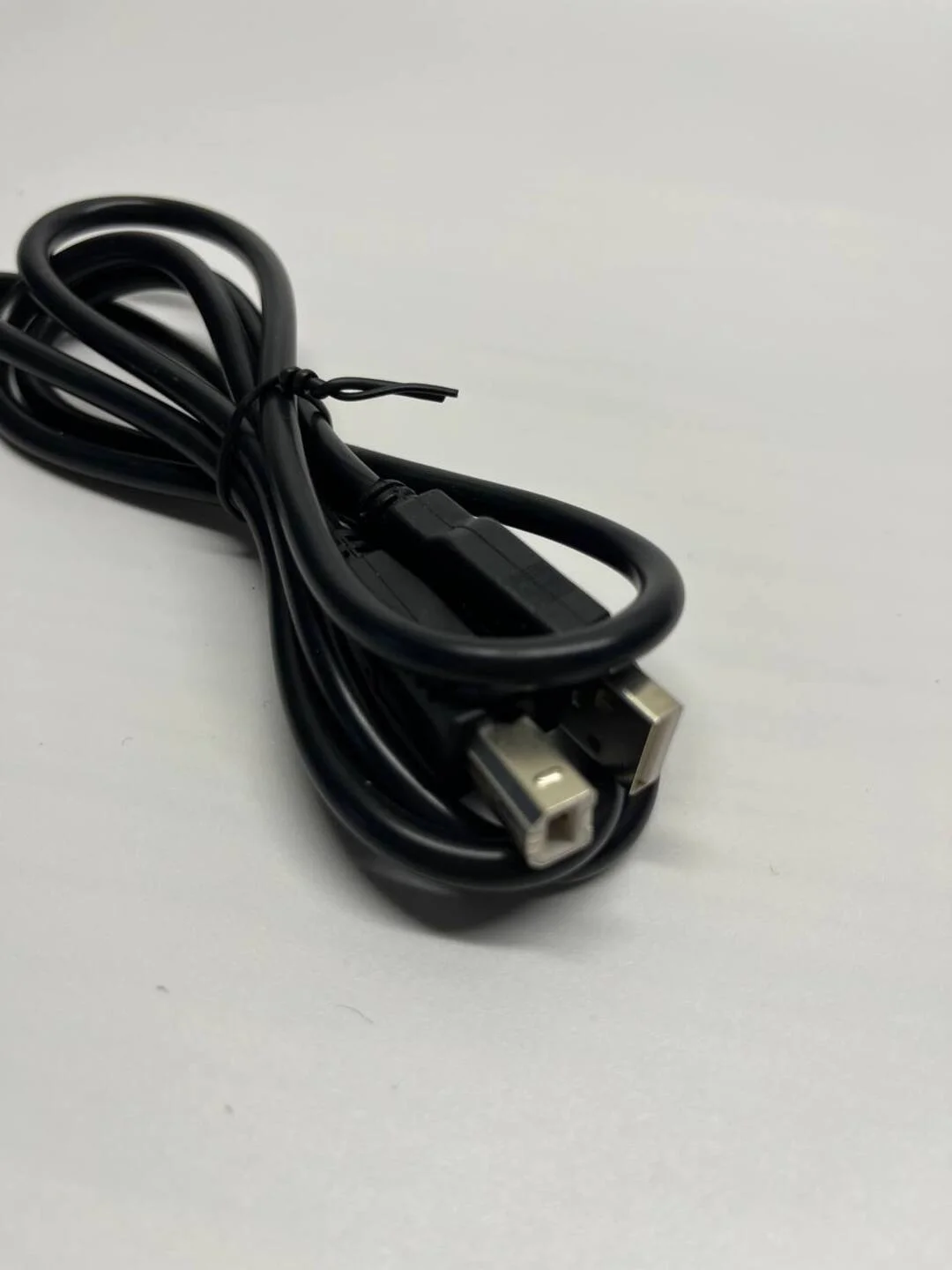 Черный кабель для принтера, сканера, МФУ, USB 2.0, USB-A - USB-B
