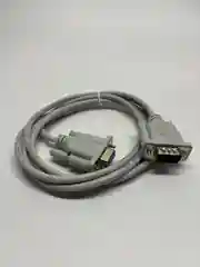 Серый кабель интерфейсный DB9F-DB9M, кабель с разъёмами DB9 мама-папа, RS-232