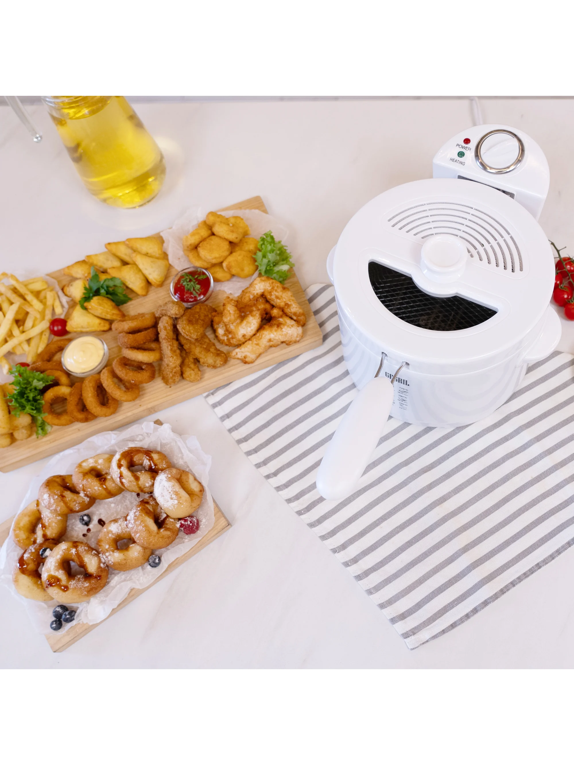 Фритюрница электрическая со съемной чашей GFGRIL GFF-014