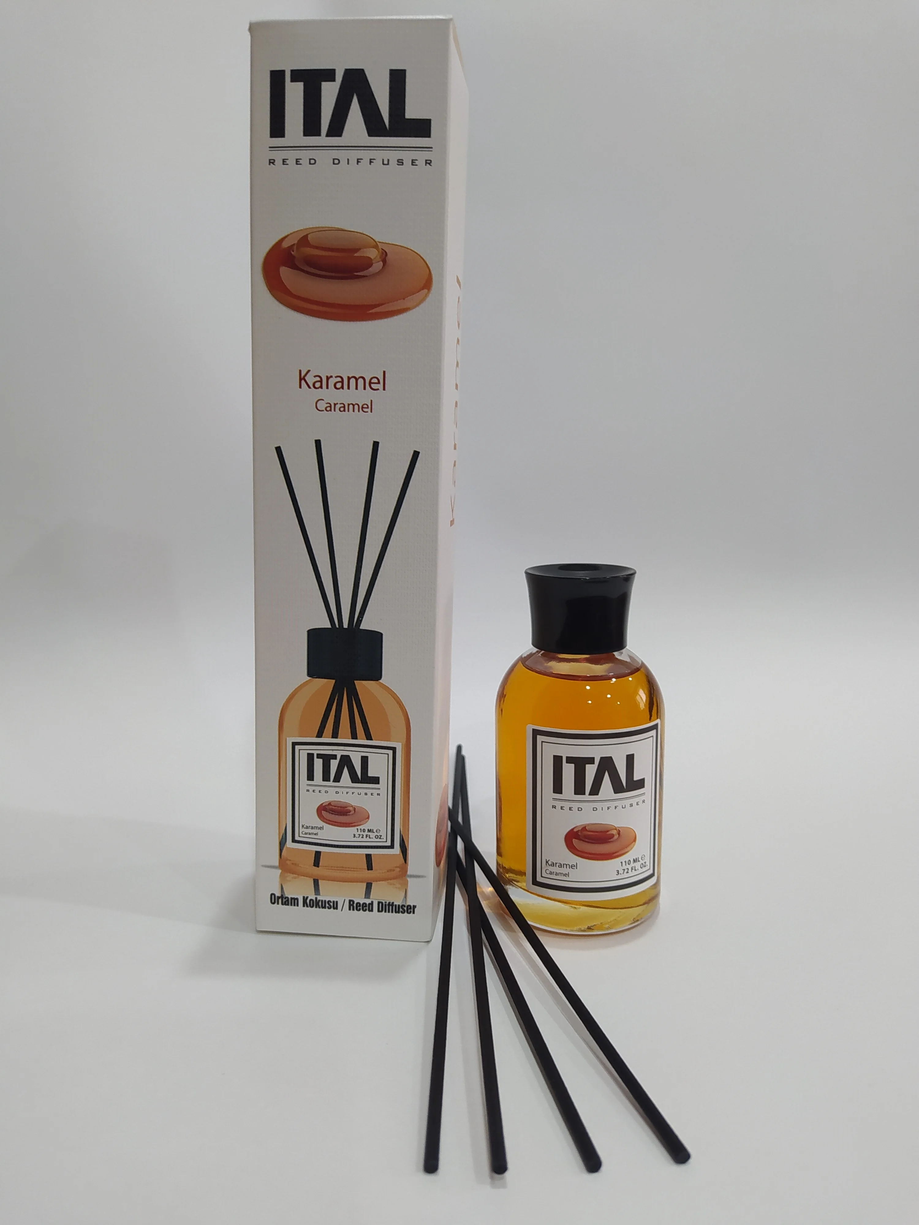 Парфюмированный ароматический диффузор с палочками ITAL(ИТАЛ), 110 мл