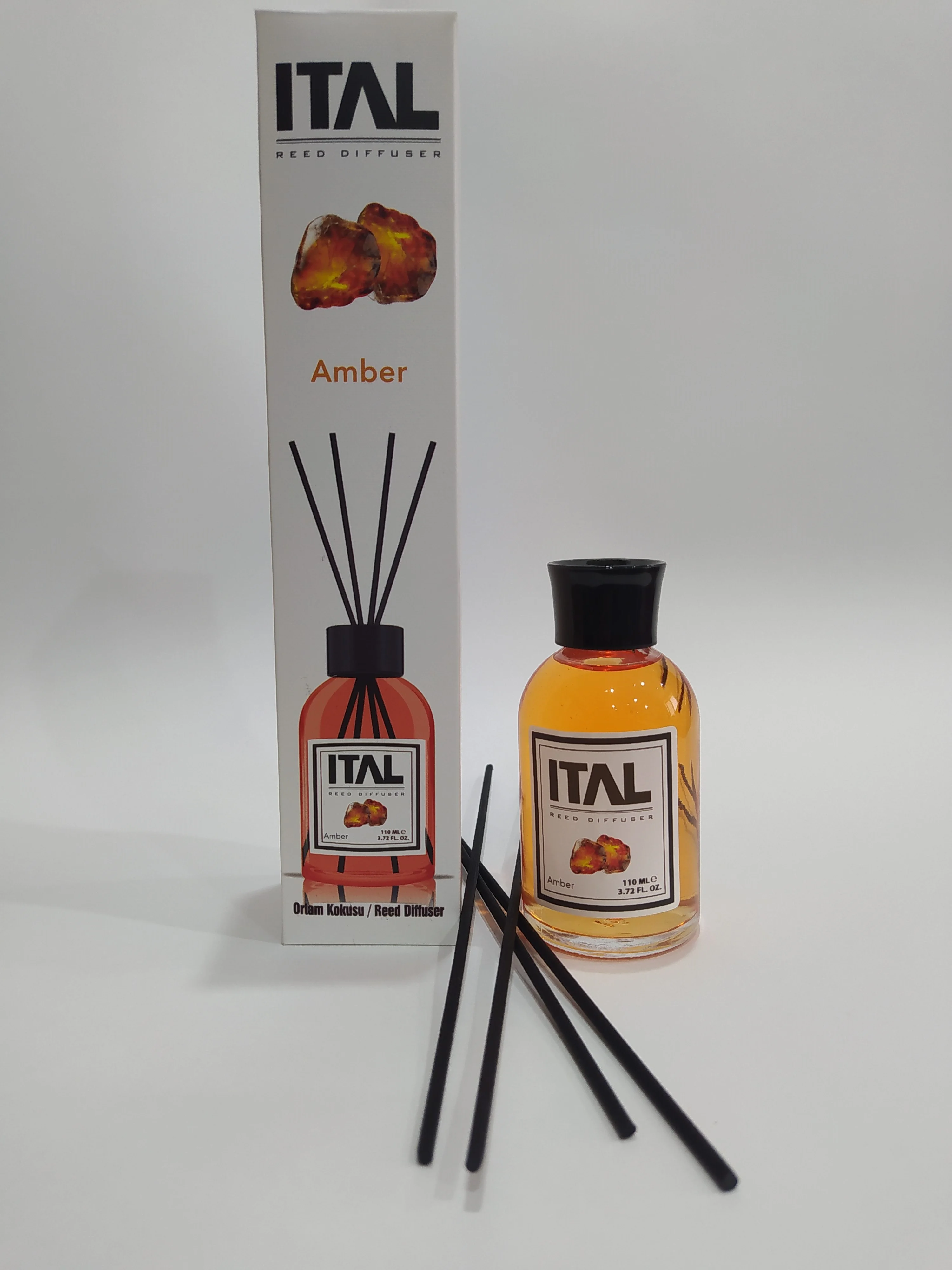 Парфюмированный ароматический диффузор с палочками ITAL(ИТАЛ), 110 мл