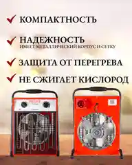 Тепловая электрическая пушка ТЭП-9000 Ресанта