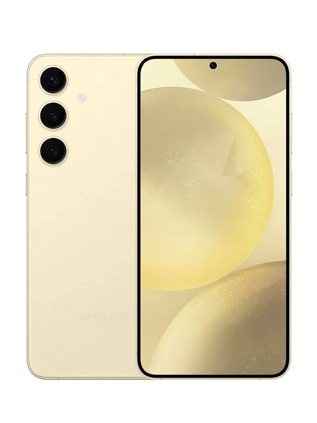Желтый смартфон Samsung Galaxy S24+ 12/256GB