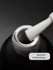 Белый гель лак для ногтей