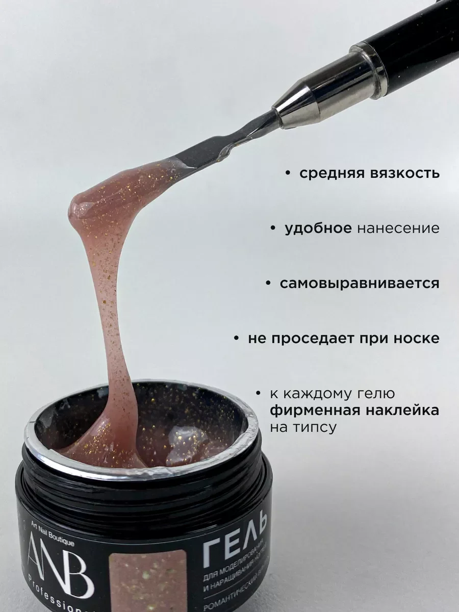 Серый гель для наращивания и моделирования ногтей Набор