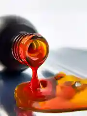 Карамельный гель лак для ногтей Витражный