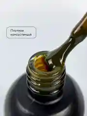 Коричневый гель лак для ногтей Витражный