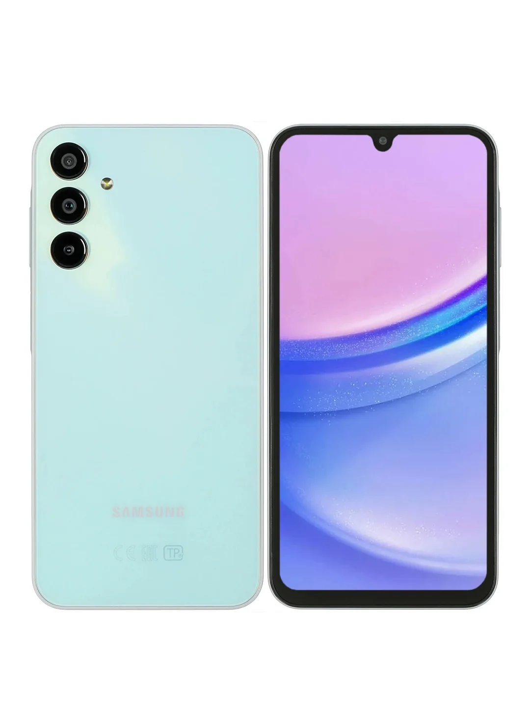 Голубой смартфон Samsung Galaxy A15 6/128Gb