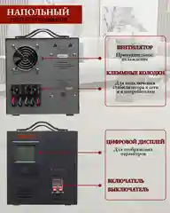 Стабилизатор АСН- 8 000 Н/1-Ц Ресанта Lux