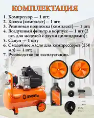 Компрессор КМП-50/300АМ Вихрь
