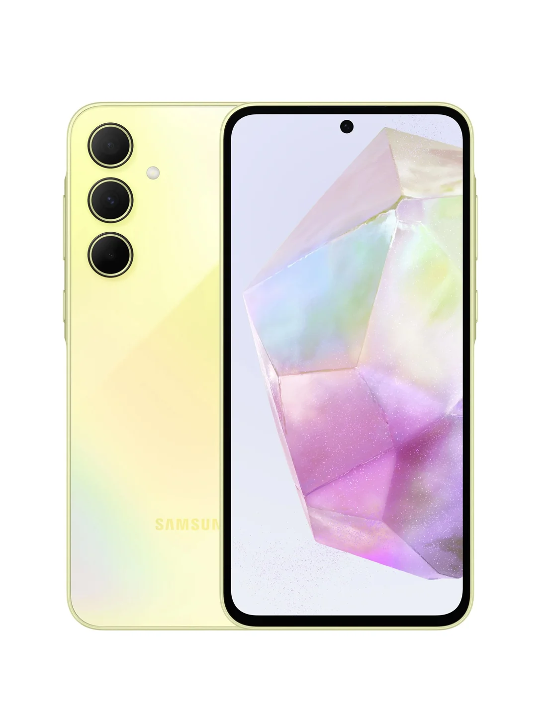 Желтый смартфон Samsung Galaxy A35 8/128GB