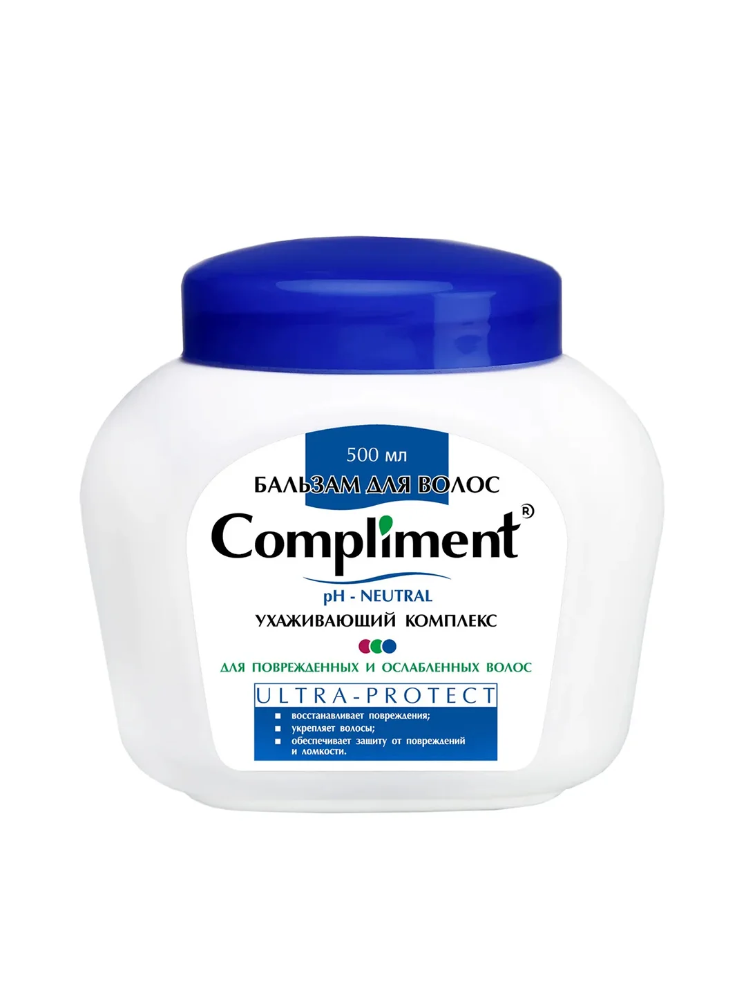 Compliment Бальзам для ослабленных волос ULTRA-PROTECT 500 мл