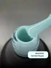 Голубой гель лак для ногтей